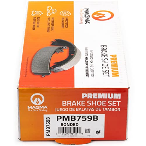 MAGMA Premium PMB759B Bonded Shoes, Rear
