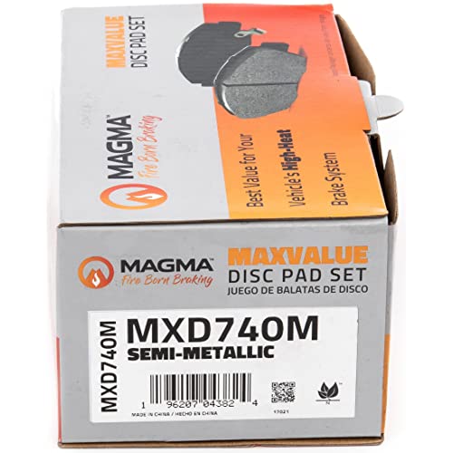 MAGMA MaxValue MXD740M Semi-Metallic Brake Pads