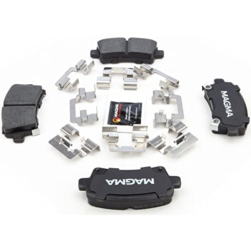 MAGMA Premium PMD1430C Ceramic Brake Pads, Rear