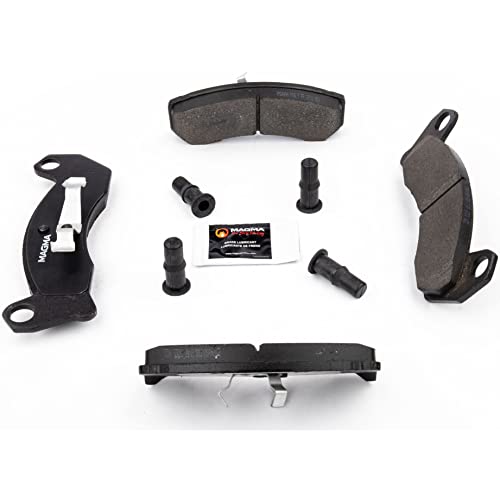 MAGMA Premium PMD499M Semi-Metallic Brake Pads, Front