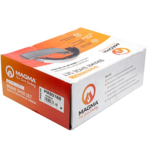 MAGMA Premium Parking Brake Shoes PMB978B