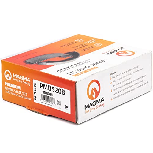 MAGMA Premium PMB520B Bonded Shoes, Rear