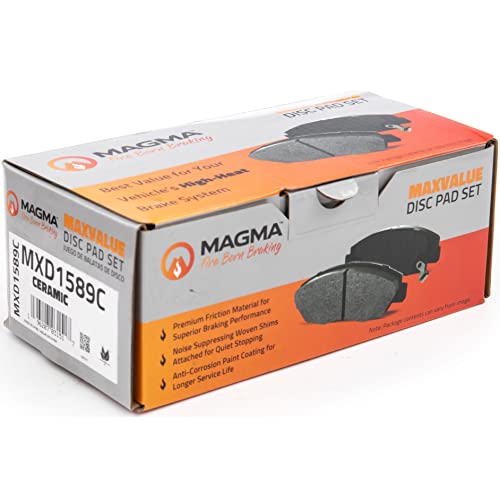 MAGMA MaxValue MXD1589C Ceramic Brake Pads, Front