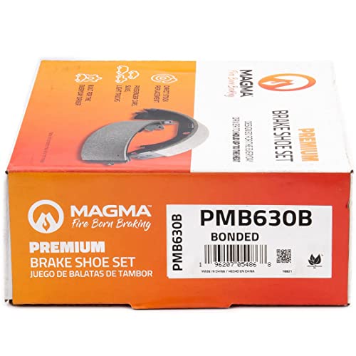 MAGMA Premium PMB630B Bonded Shoes, Rear