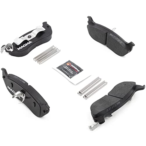 MAGMA Premium PMD690C Ceramic Brake Pads, Rear