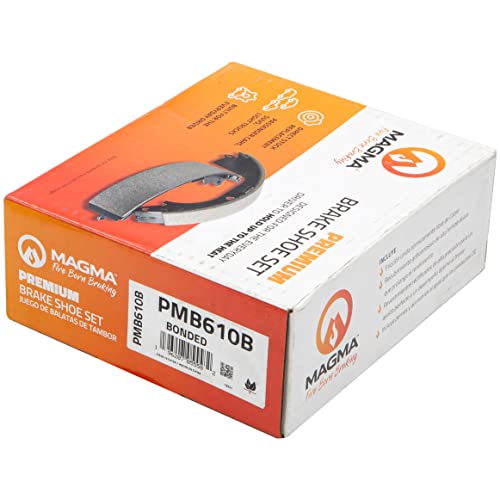 MAGMA Premium PMB610B Bonded Shoes, Rear