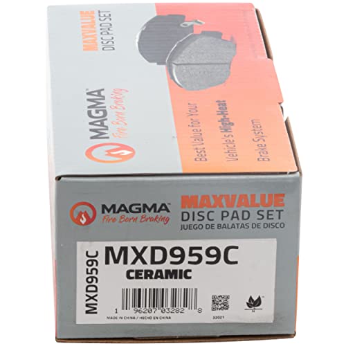 MAGMA MaxValue MXD959C Ceramic Brake Pads, Front