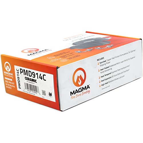 MAGMA Premium Ceramic Brake Pads PMD914C
