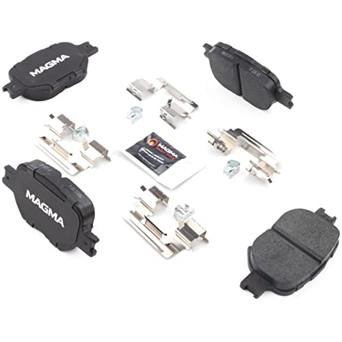 MAGMA Premium PMD817C Ceramic Brake Pads, Front