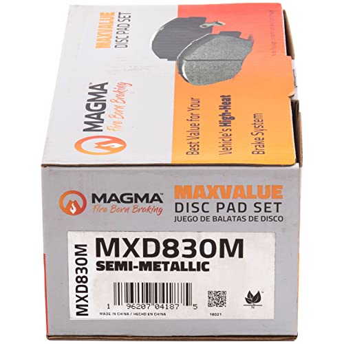 MAGMA MaxValue Semi-Metallic Brake Pads MXD830M