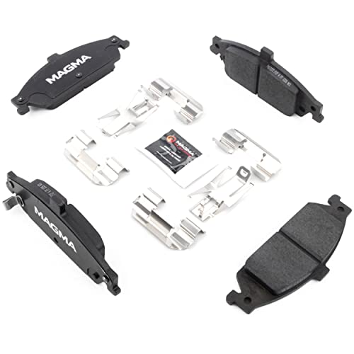 MAGMA Premium PMD727C Ceramic Brake Pads, Front
