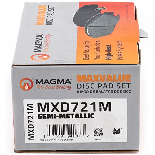 MAGMA MaxValue Semi-Metallic Brake Pads MXD721M