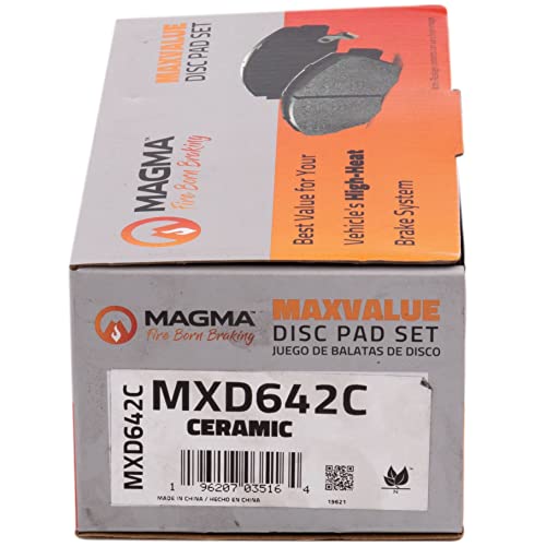 MAGMA MaxValue MXD642C Ceramic Brake Pads, Front