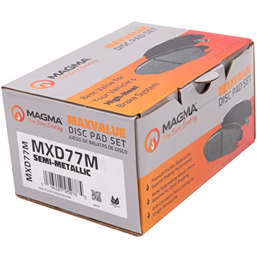MAGMA MaxValue Semi-Metallic Brake Pads MXD77M