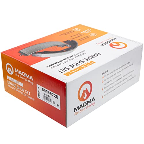 MAGMA Premium PMB872B Bonded Shoes, Rear