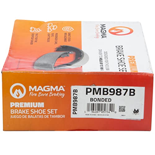 MAGMA Premium PMB987B Parking Brake Shoes