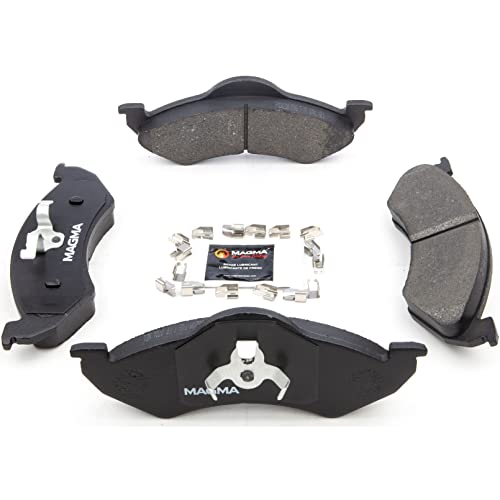 MAGMA Premium PMD820M Semi-Metallic Brake Pads, Front