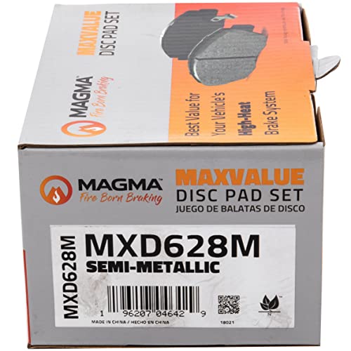 MAGMA MaxValue Semi-Metallic Brake Pads MXD628M