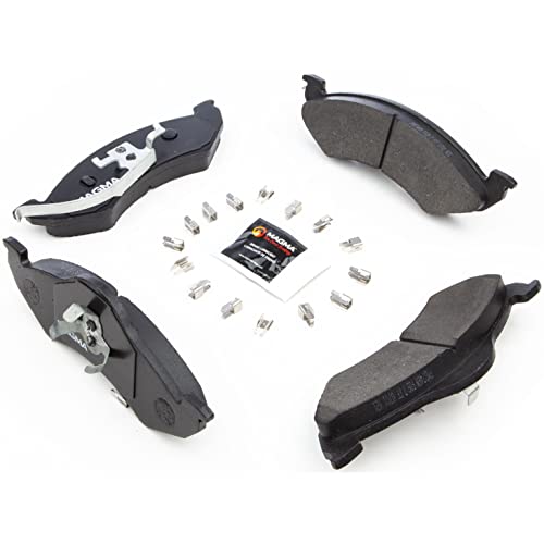 MAGMA Premium PMD746M Semi-Metallic Brake Pads, Front