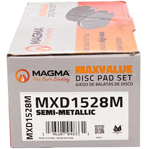 MAGMA MaxValue Semi-Metallic Brake Pads MXD1528M
