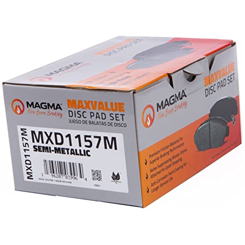 MAGMA MaxValue Semi-Metallic Brake Pads MXD1157M