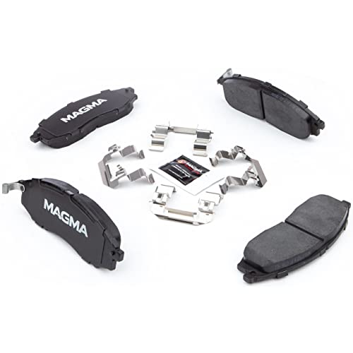 MAGMA Premium PMD830C Ceramic Brake Pads, Front