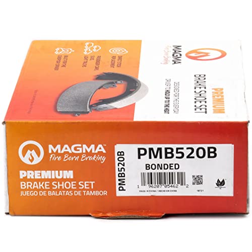 MAGMA Premium PMB520B Bonded Shoes, Rear