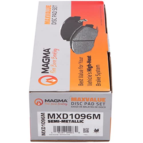MAGMA MaxValue MXD1096M Semi-Metallic Brake Pads