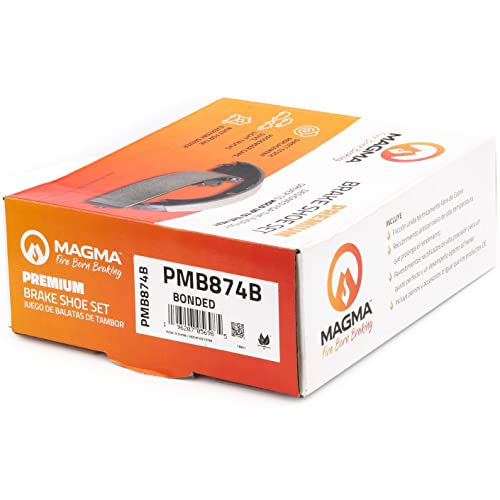 MAGMA Premium PMB874B Parking Brake Shoes