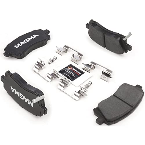 MAGMA Premium PMD721C Ceramic Brake Pads, Front