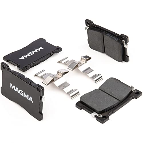 MAGMA Premium PMD1576C Ceramic Brake Pads, Front