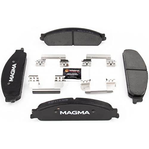 MAGMA Premium PMD1070C Ceramic Brake Pads, Front