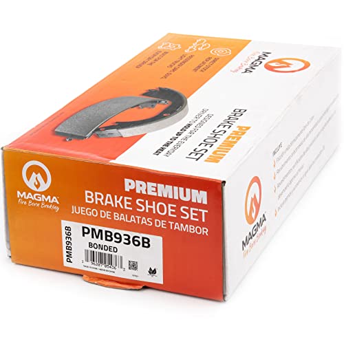 MAGMA Premium PMB936B Bonded Shoes, Rear