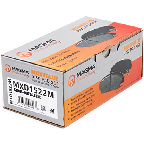 MAGMA MaxValue Semi-Metallic Brake Pads MXD1522M