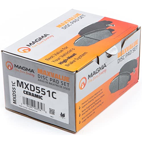 MAGMA MaxValue Ceramic Brake Pads MXD551C