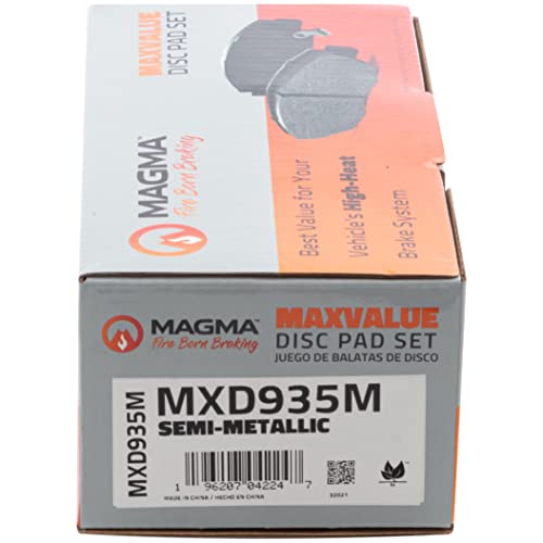 MAGMA MaxValue Semi-Metallic Brake Pads MXD935M