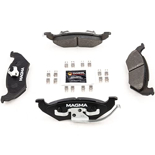 MAGMA Premium PMD662M Semi-Metallic Brake Pads, Rear