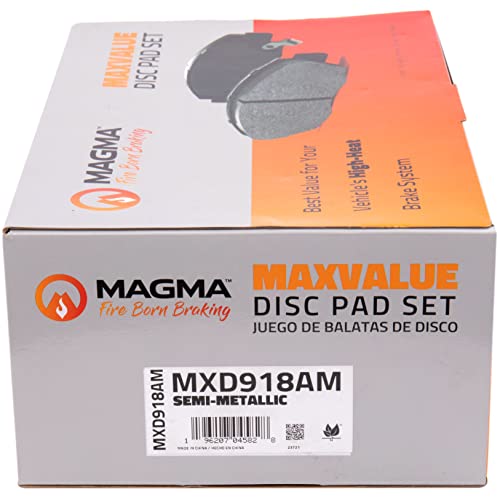 MAGMA MaxValue Semi-Metallic Brake Pads MXD918AM