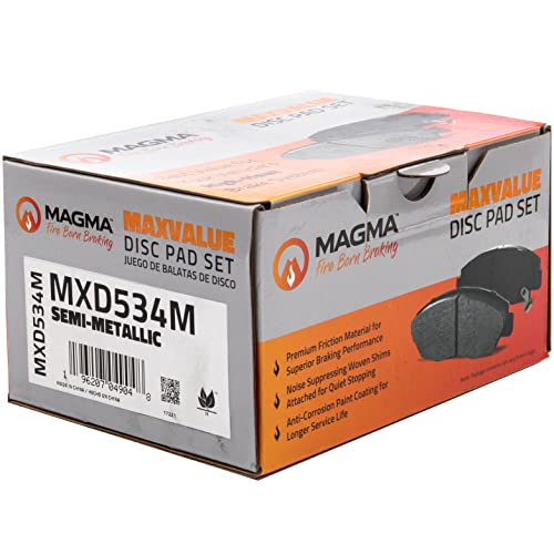 MAGMA MaxValue Semi-Metallic Brake Pads MXD534M