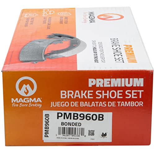 MAGMA Premium PMB960B Bonded Shoes, Rear