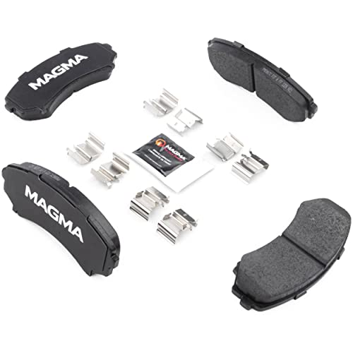 MAGMA Premium PMD867C Ceramic Brake Pads, Front