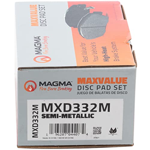 MAGMA MaxValue Semi-Metallic Brake Pads MXD332M
