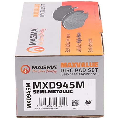 MAGMA MaxValue Semi-Metallic Brake Pads MXD945M