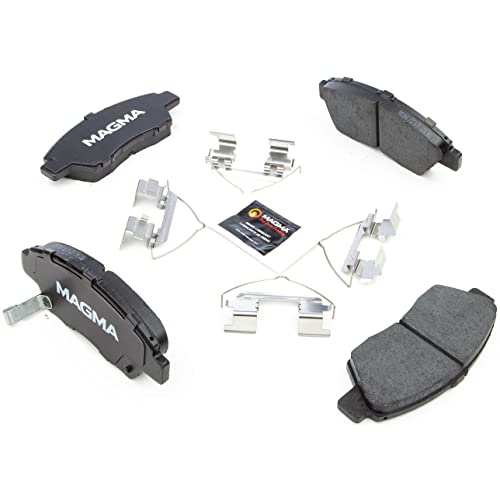MAGMA Premium PMD1394C Ceramic Brake Pads, Front