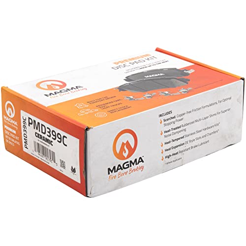 MAGMA Premium Ceramic Brake Pads PMD399C