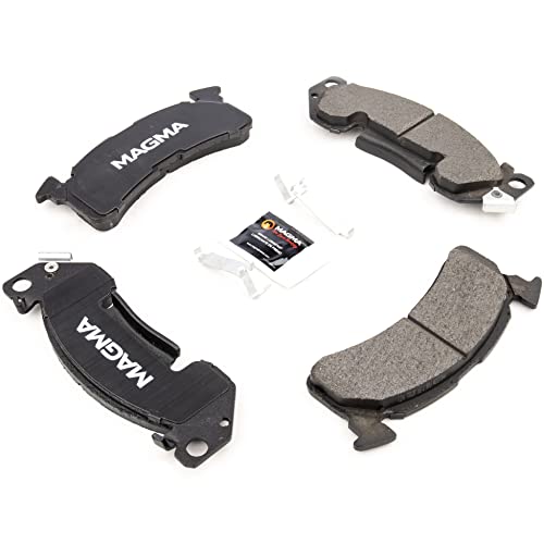 MAGMA Premium PMD153M Semi-Metallic Brake Pads, Front
