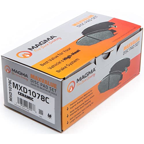 MAGMA MaxValue MXD1078C Ceramic Brake Pads, Front