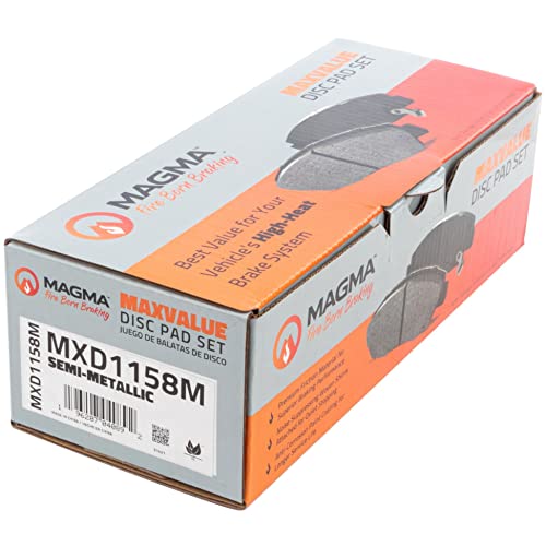MAGMA MaxValue Semi-Metallic Brake Pads MXD1158M