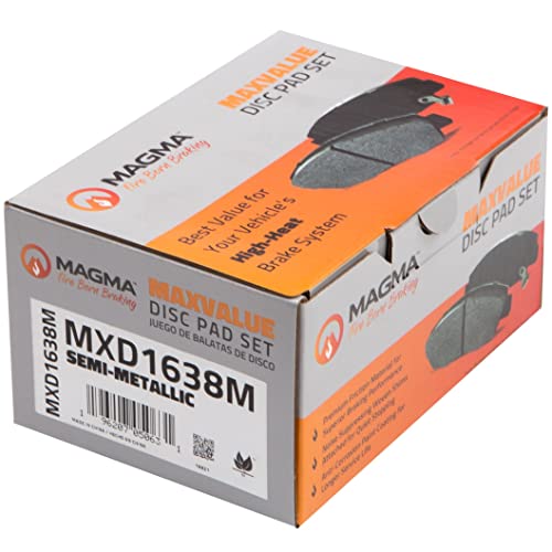 MAGMA MaxValue Semi-Metallic Brake Pads MXD1638M
