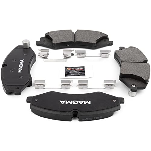 MAGMA Premium PMD1479M Semi-Metallic Brake Pads, Front
